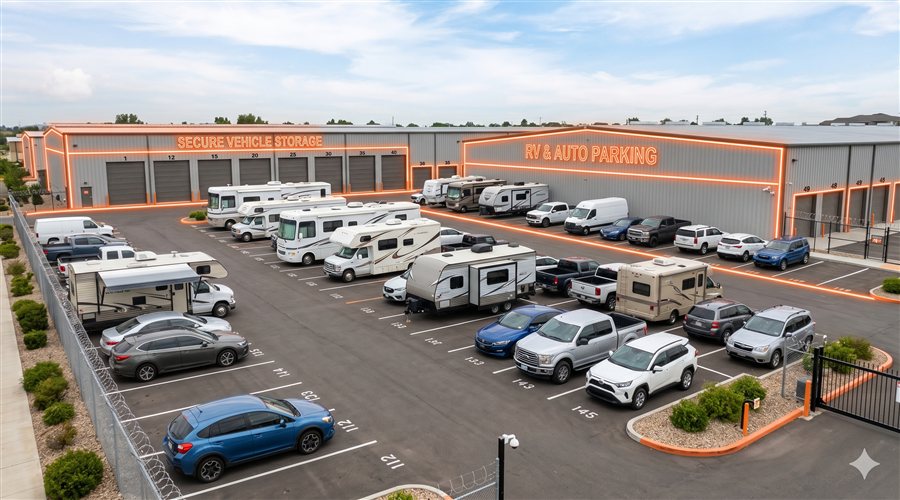RV and vehicle storage facility
